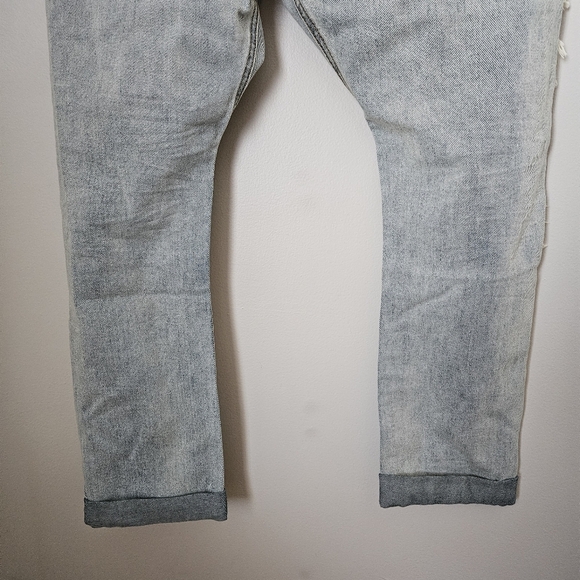 One Teaspoon Jeans Distressed Light Blue denim ripped Neutral Casual Comfy - Picture 9 of 14